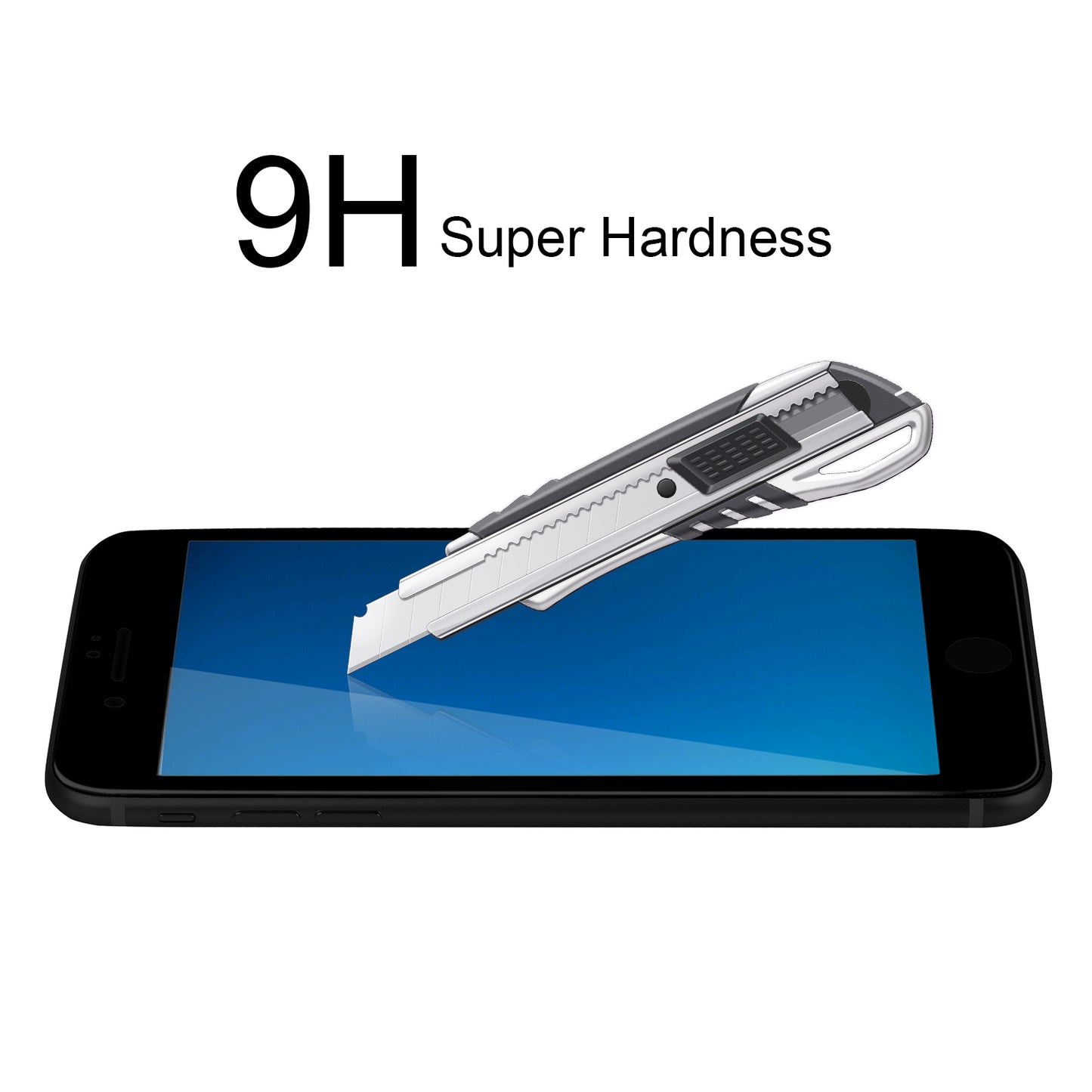 Tempered Glass Screen Protector for iPhone 7 Plus – 3D Curved