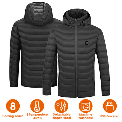 Heated Jacket Electric Heating Coat