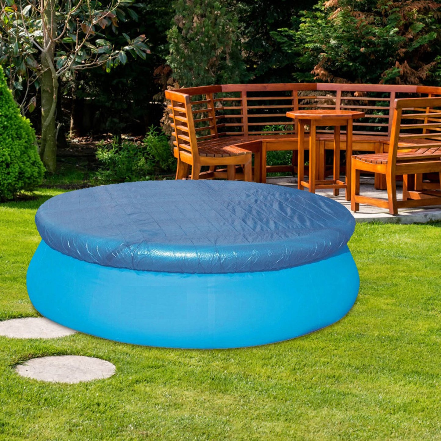 Round Pool Cover 10ft Waterproof Dustproof Protector