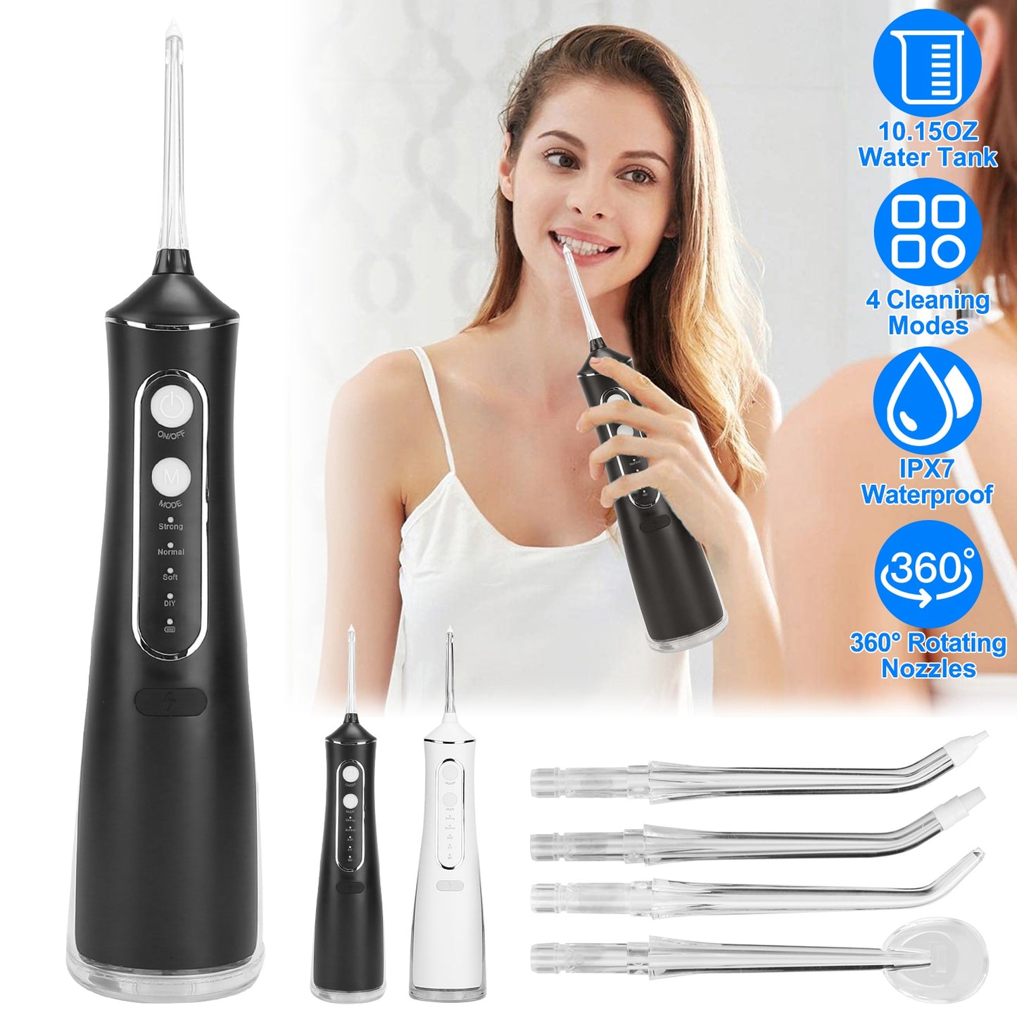 Portable Water Dental Flosser