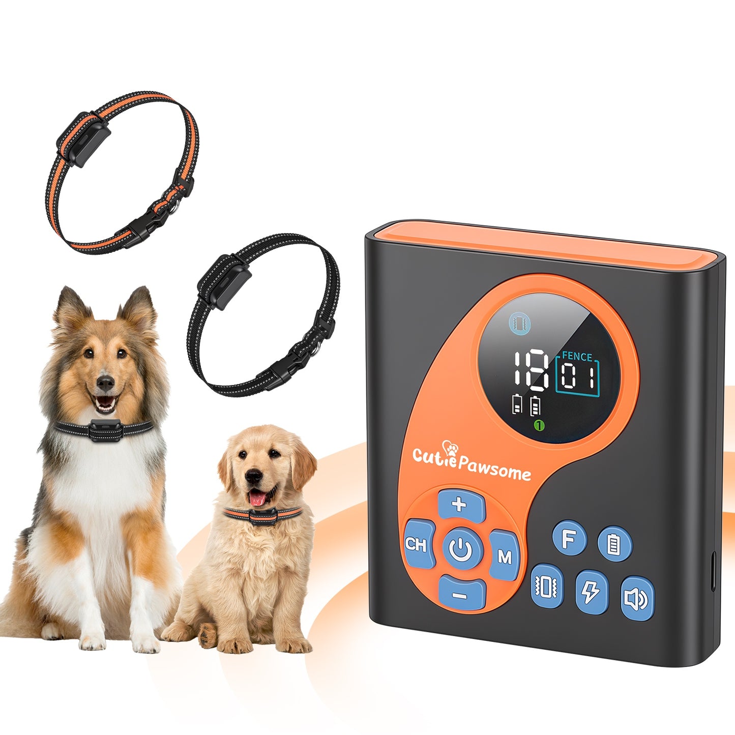 Wireless Dog Fence System with Training Collar – 722FT Range