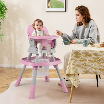 16-in-1 Convertible High Chair with Activity Center