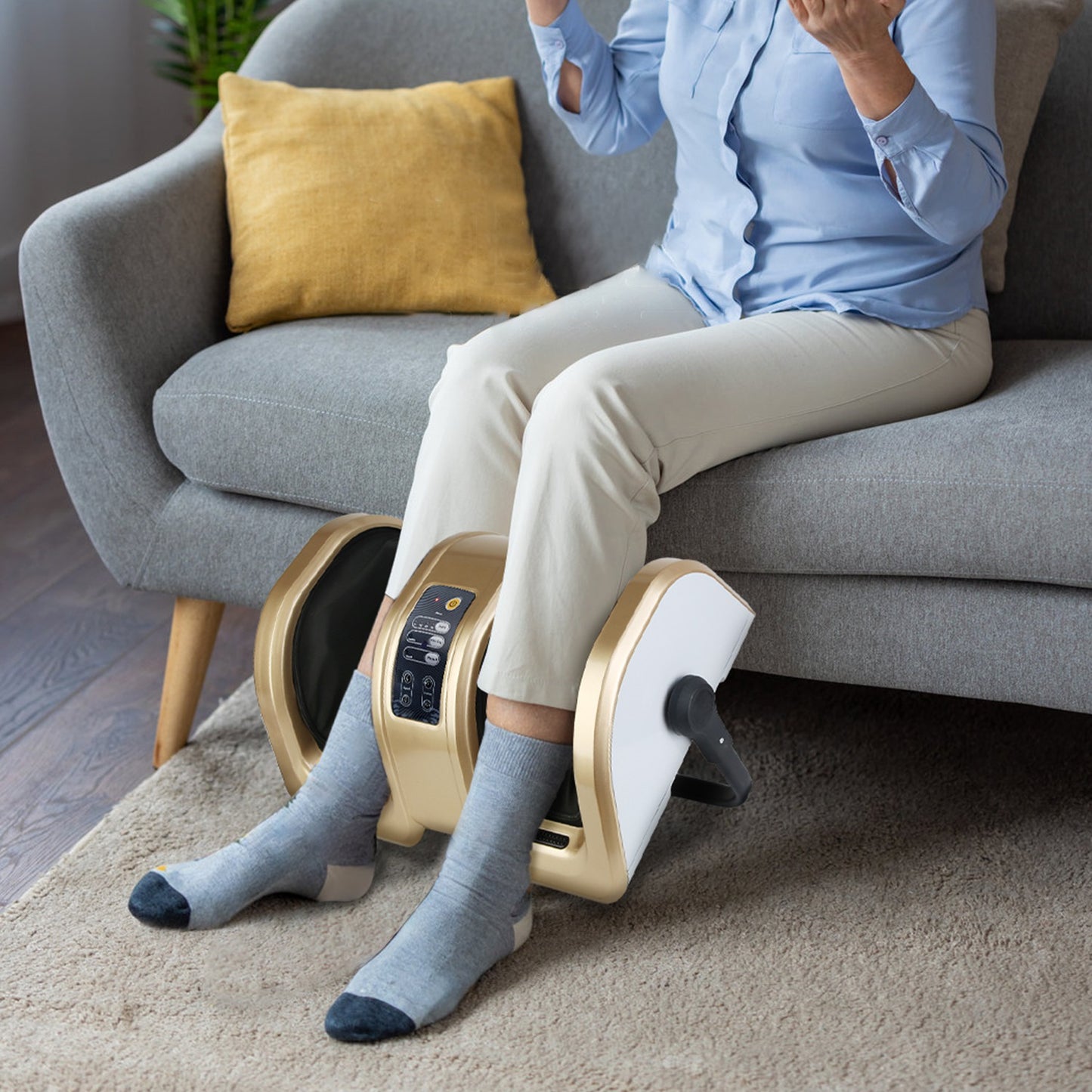 Shiatsu Foot Massager with Heating and Auto Modes
