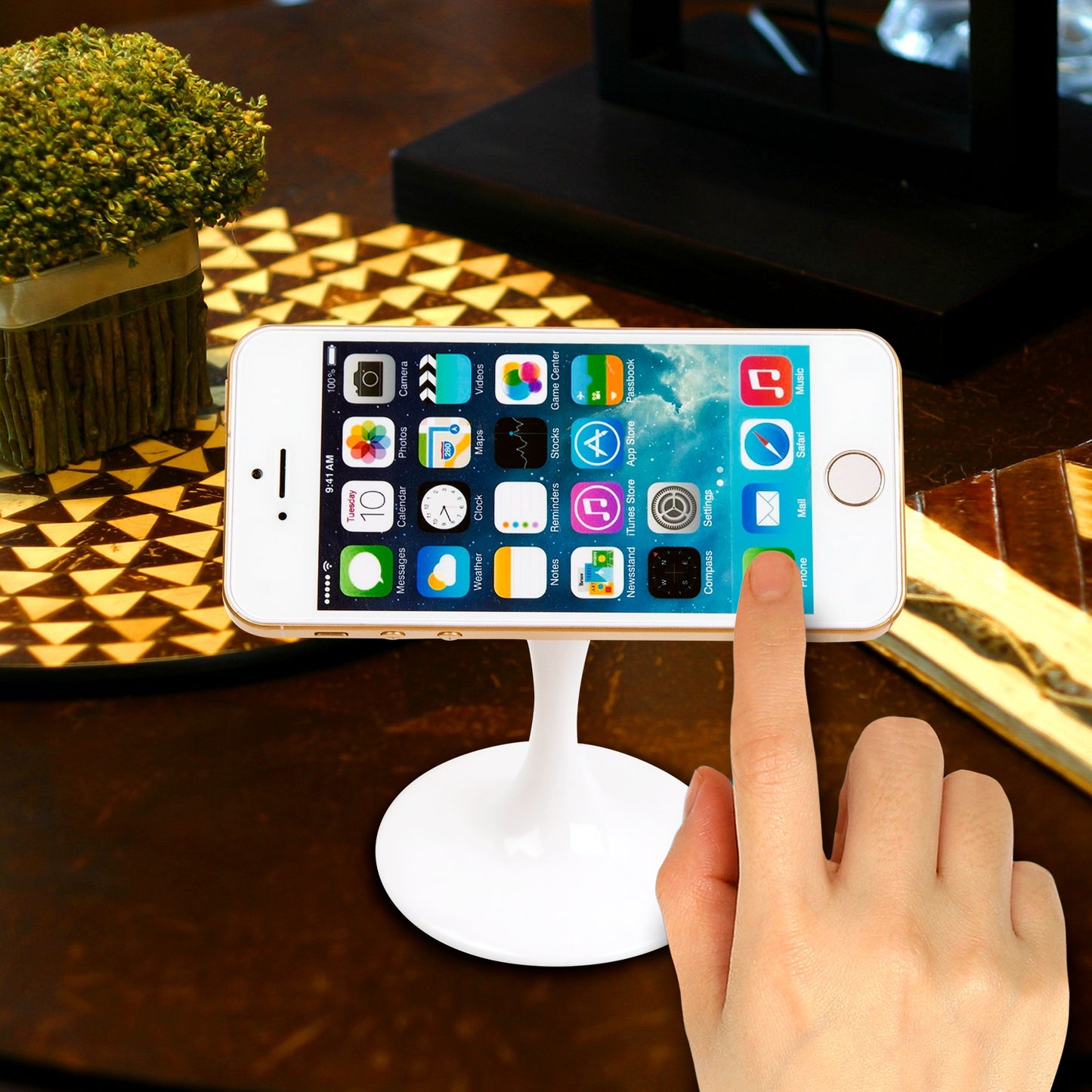Magnetic Car Phone Mount Kit with 360° Rotation