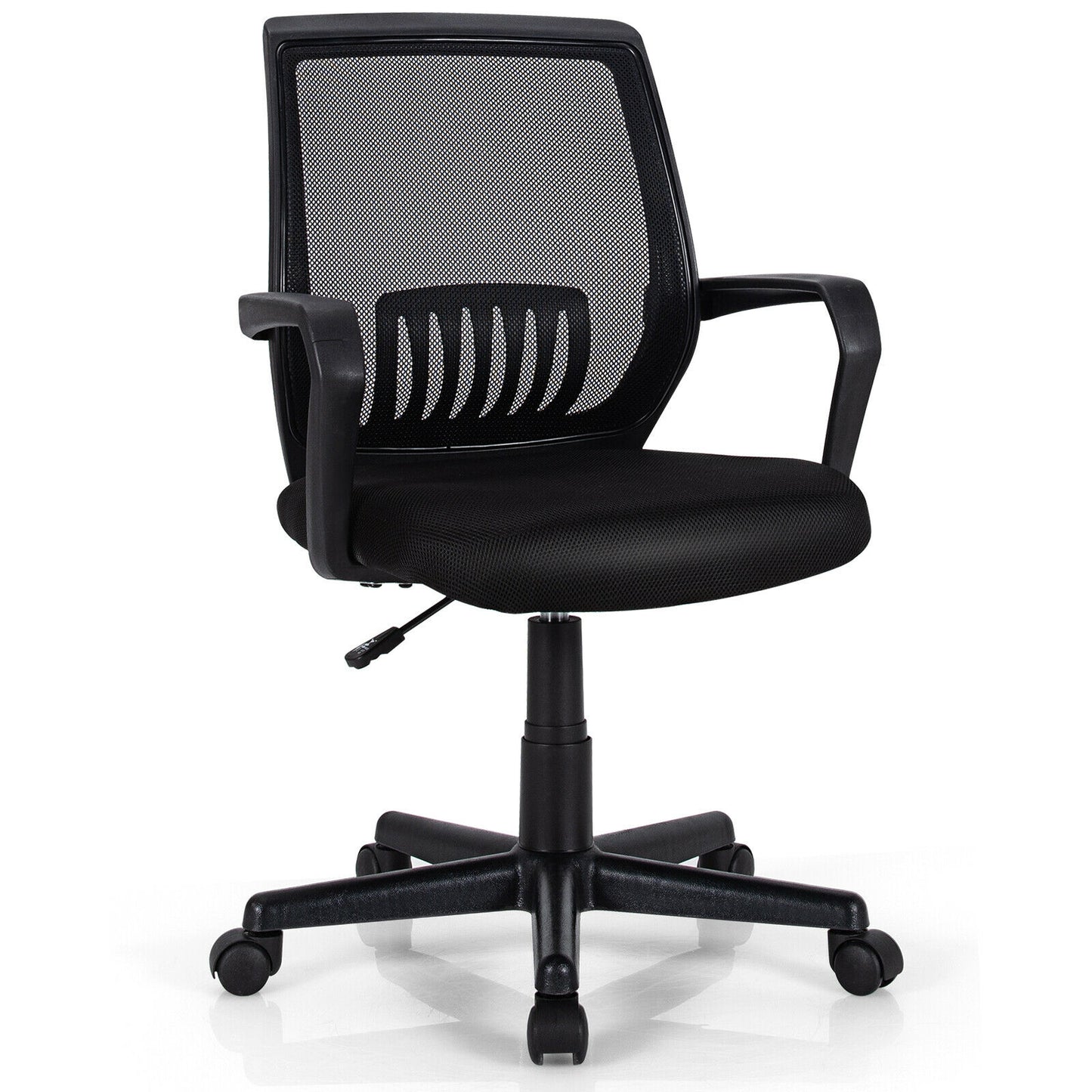 Mid-Back Mesh Office Chair with Lumbar Support