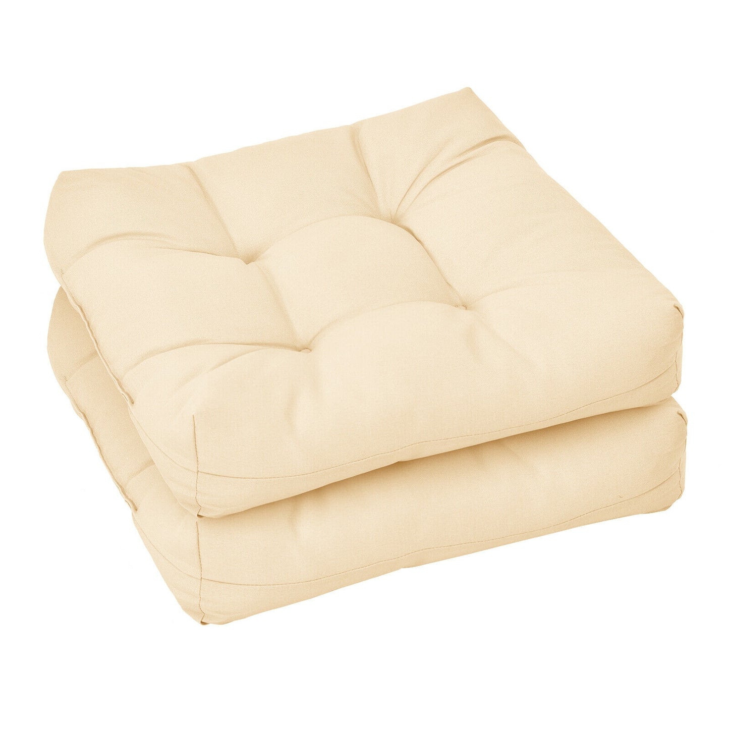21x21 Inch Patio Chair Seat Cushion Pads - Indoor & Outdoor
