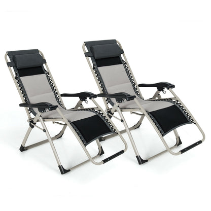 Adjustable Padded Lounge Recliner with Removable Pillow