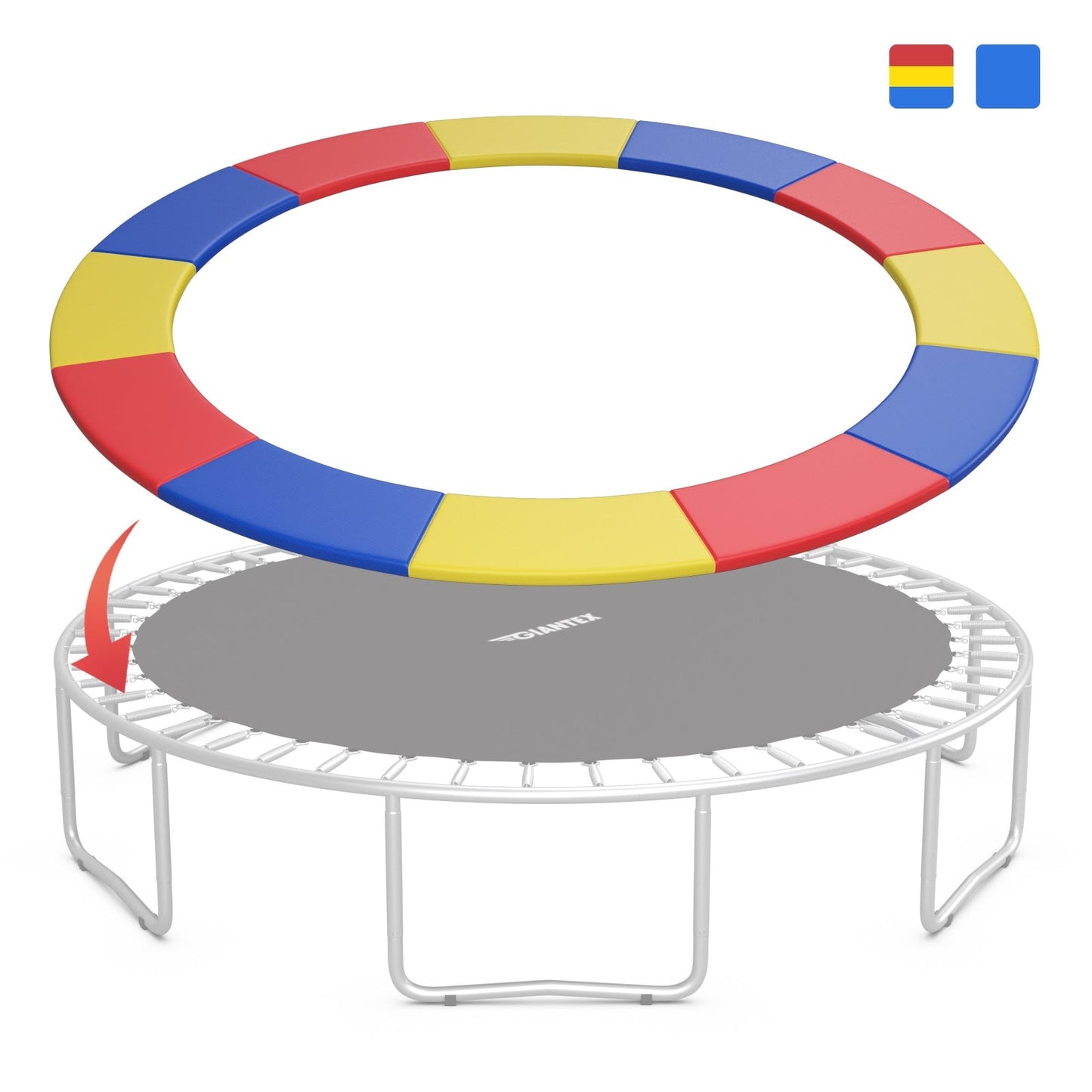 10 Feet Universal Spring Cover Trampoline Replacement Safety Pad