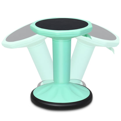 Adjustable Active Learning Wobble Stool with Cushion Seat