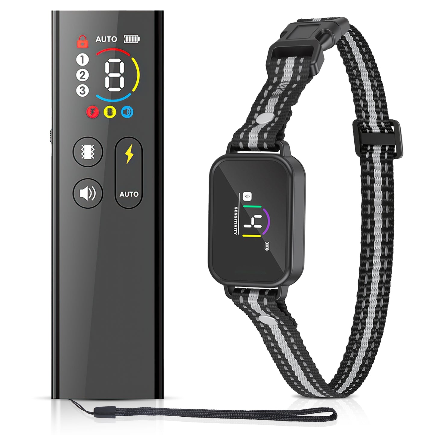 Dog Training Collar with Remote and Bark Control