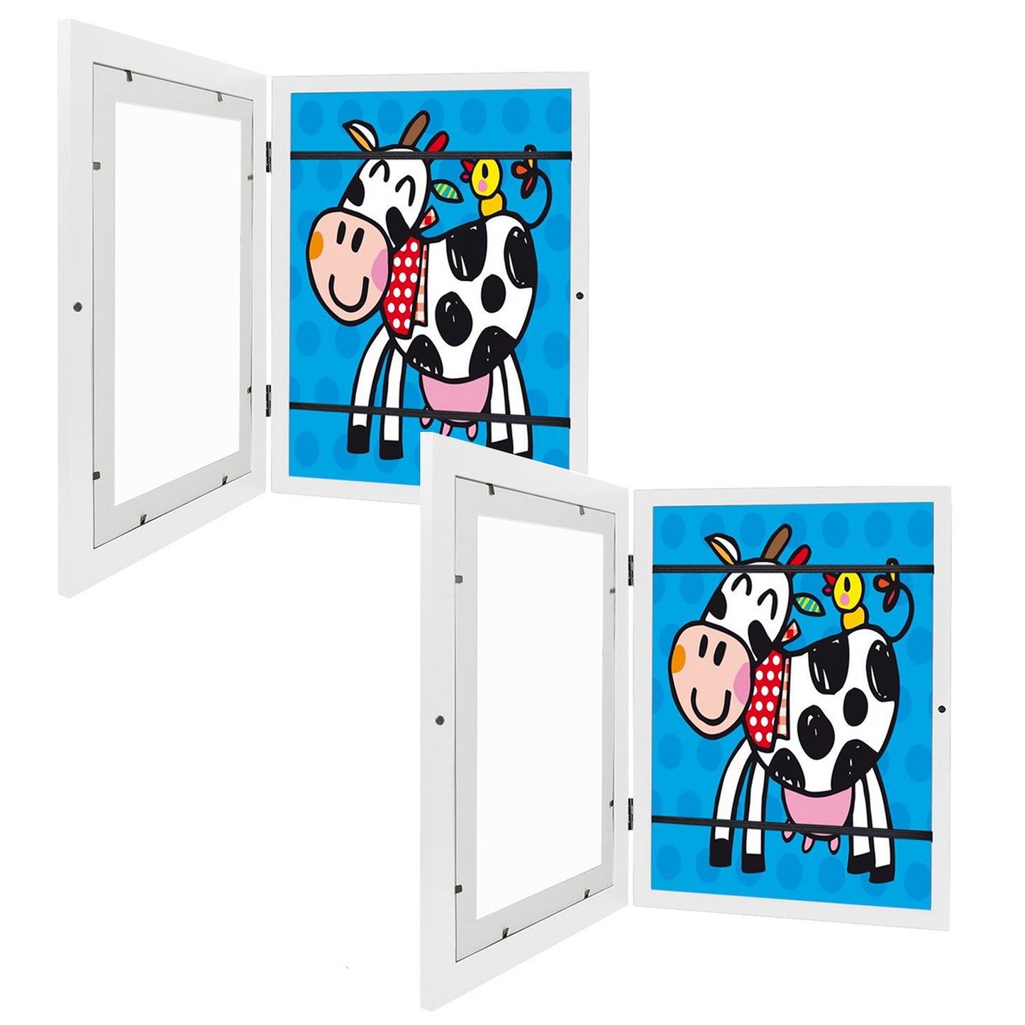 Kids Art Frame A3/A4 Front Opening Display with Storage