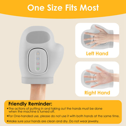 Cordless Hand Massager with Heat & Air Compression