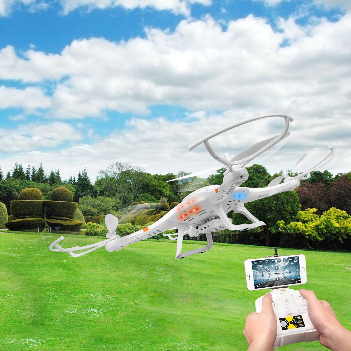 RC Quadcopter Drone with 720P HD Camera and WiFi FPV