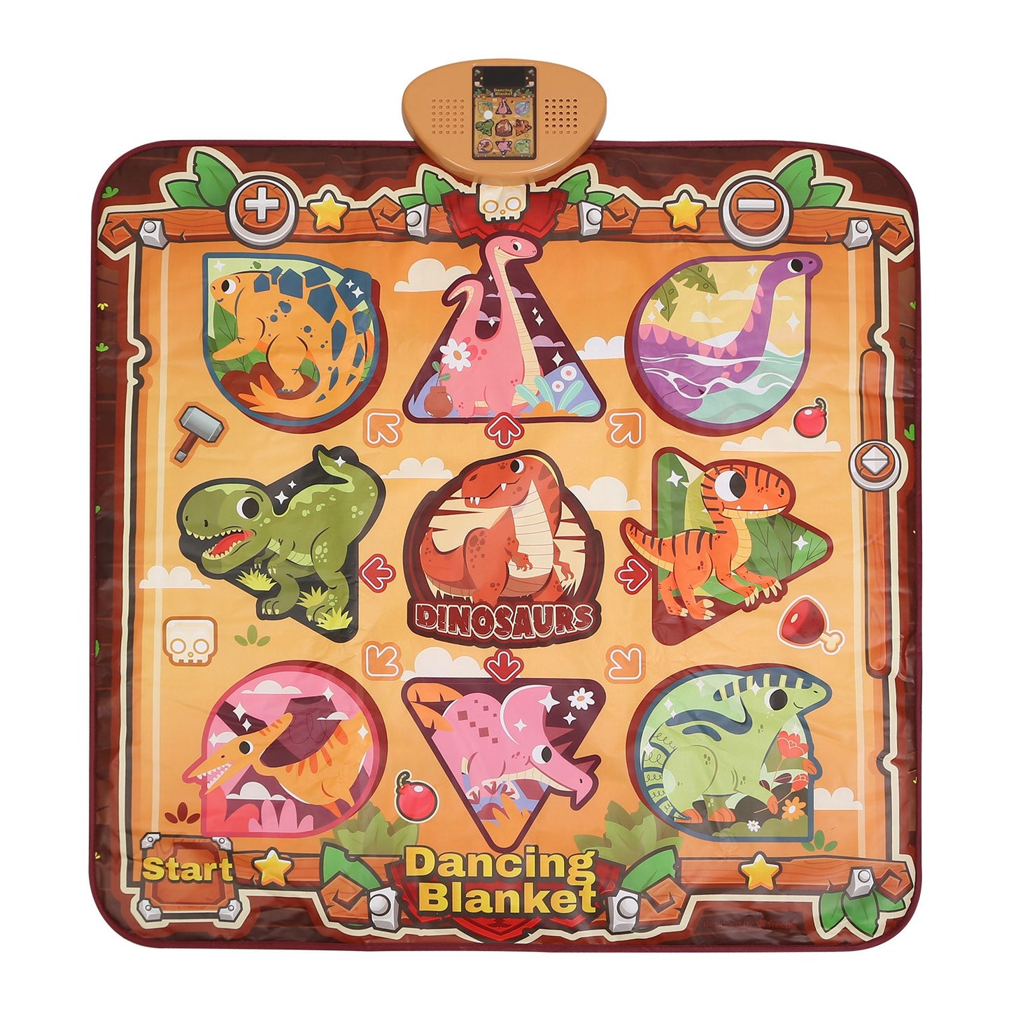 Electronic Music Dance Mat for Kids with 6 Game Modes