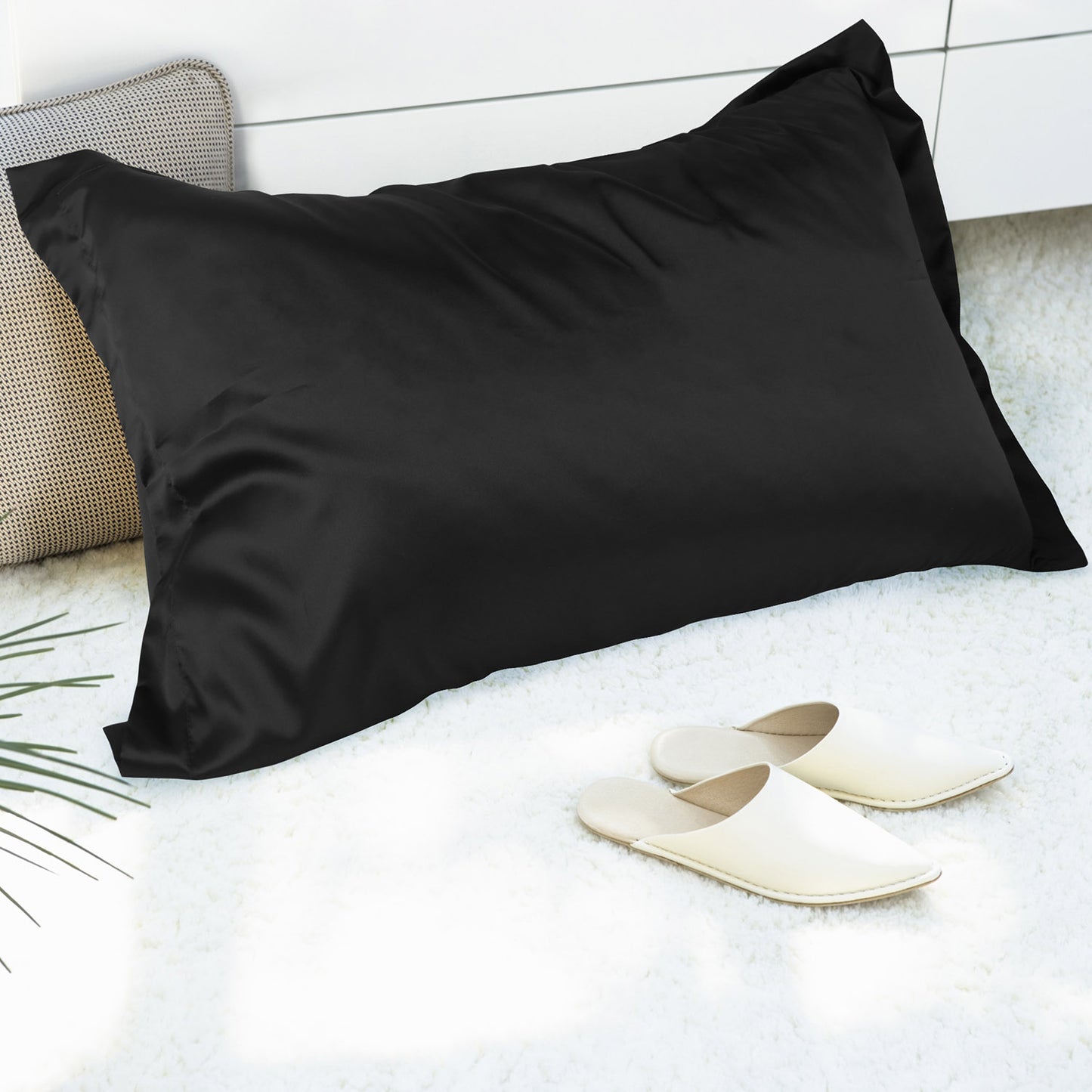 Satin King Pillowcase Set of 2 - Silky Smooth Hair & Skin Care