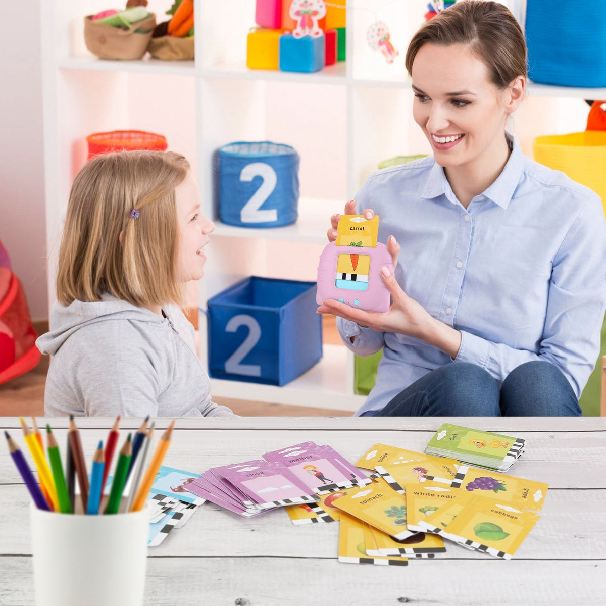224 Words Kid Flash Talking Cards 112 Card Electronic Cognitive Audio Toddler Reading Machine Animal Shape Color Repeated Learning Cards English For C
