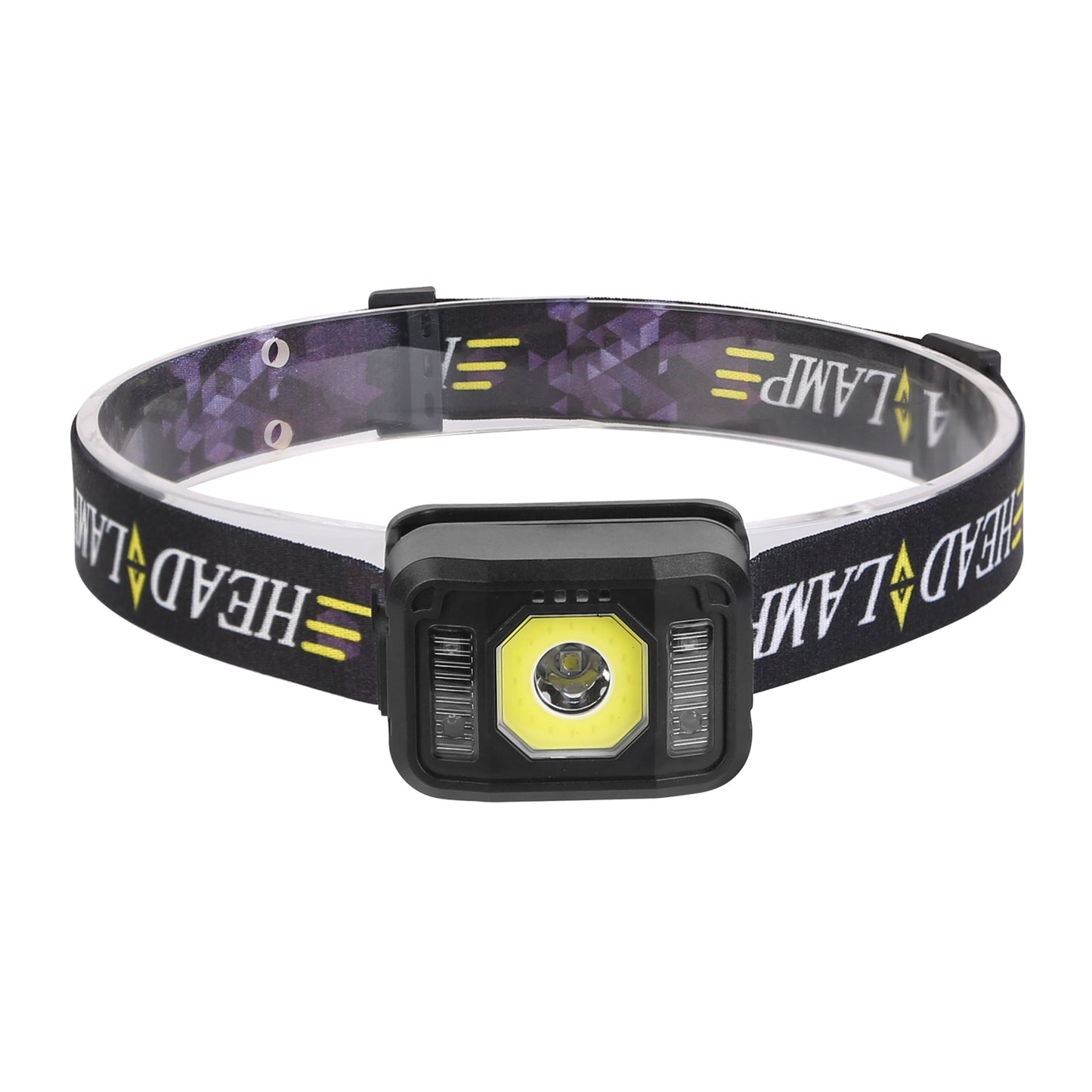 Rechargeable Motion Sensor Headlamp with 6 Light Modes - 2 Pack