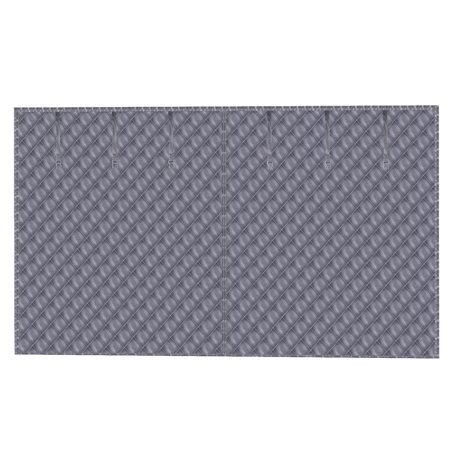 Magnetic Thermal Insulated Garage Door Curtain 16x7 FT