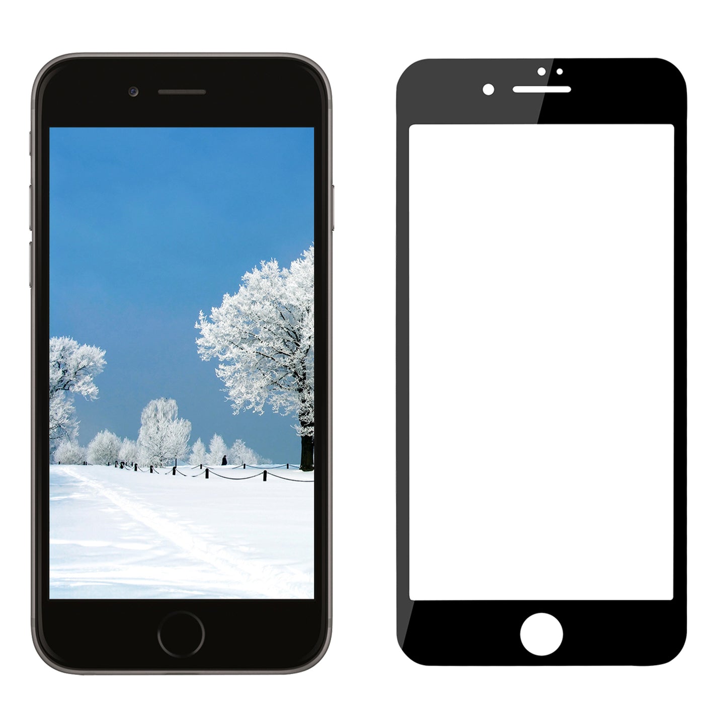 Tempered Glass Screen Protector for iPhone 7 Plus – 3D Curved