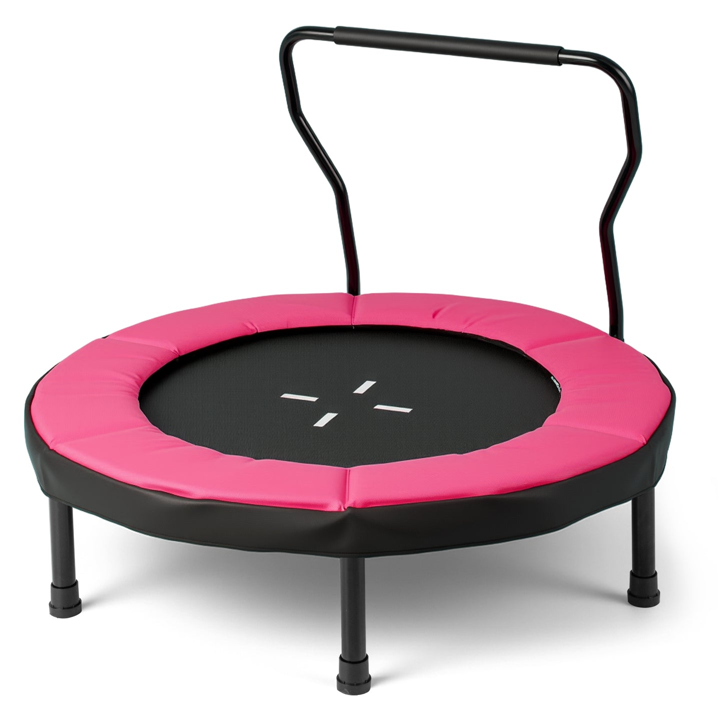 40-Inch Kids Trampoline with Adjustable Handlebar