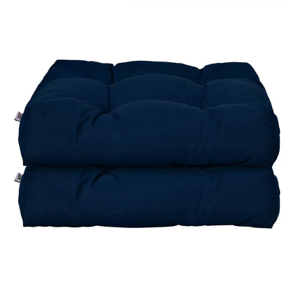 21x21 Inch Patio Chair Seat Cushion Pads - Indoor & Outdoor