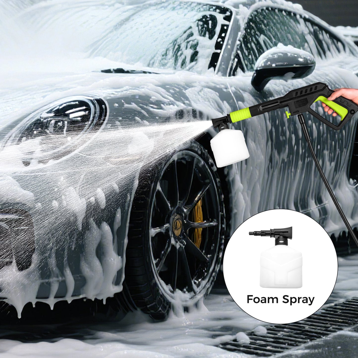2300 PSI 1.8 GPM Electric High Pressure Power Washer