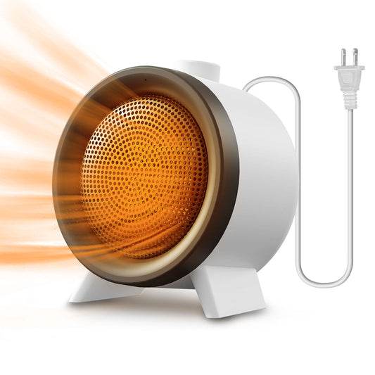1000W Ceramic Space Heater with 3 Modes & Safety Shutoff