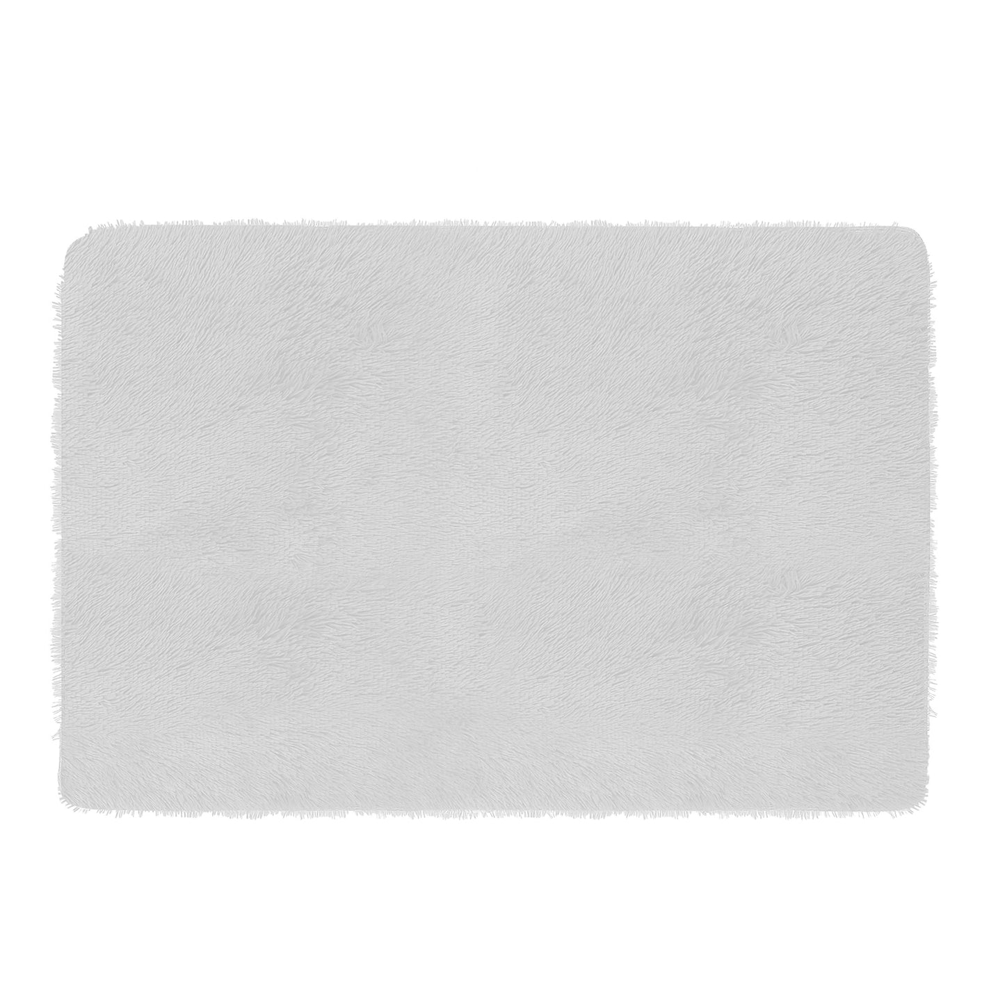 Shaggy Area Rug 4' x 2.6' Anti-Slip Soft Polyester Floor Mat