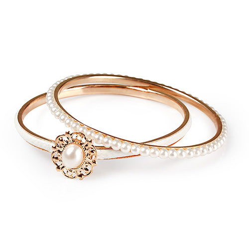 Fashion 6-Piece Bangle Set Gold Plated