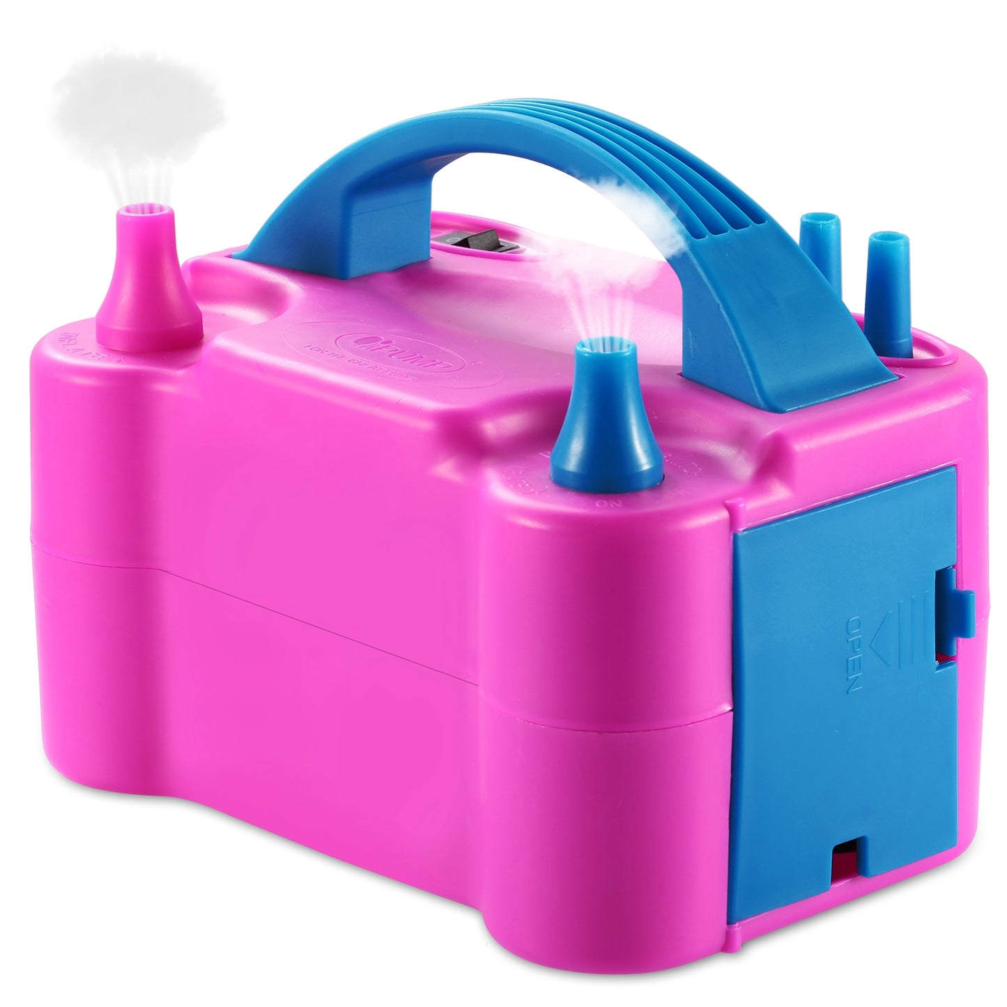 Electric Balloon Pump 600W Dual Nozzle Inflator for Parties