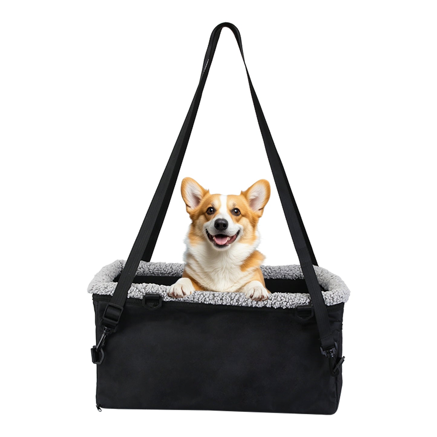 Small Dog Car Seat with Harness for Pets Up to 9 LBS
