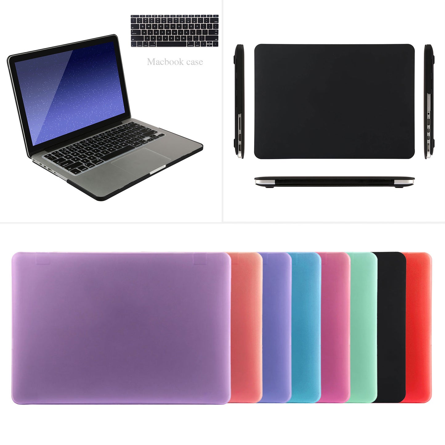Hard Shell Case for MacBook Pro 13" Retina with Keyboard Cover