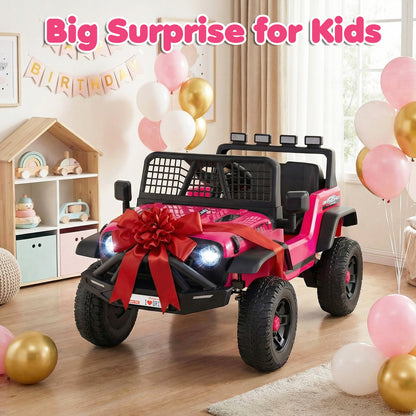 24V Ride On Car for Kids with Parent Remote Control and Music