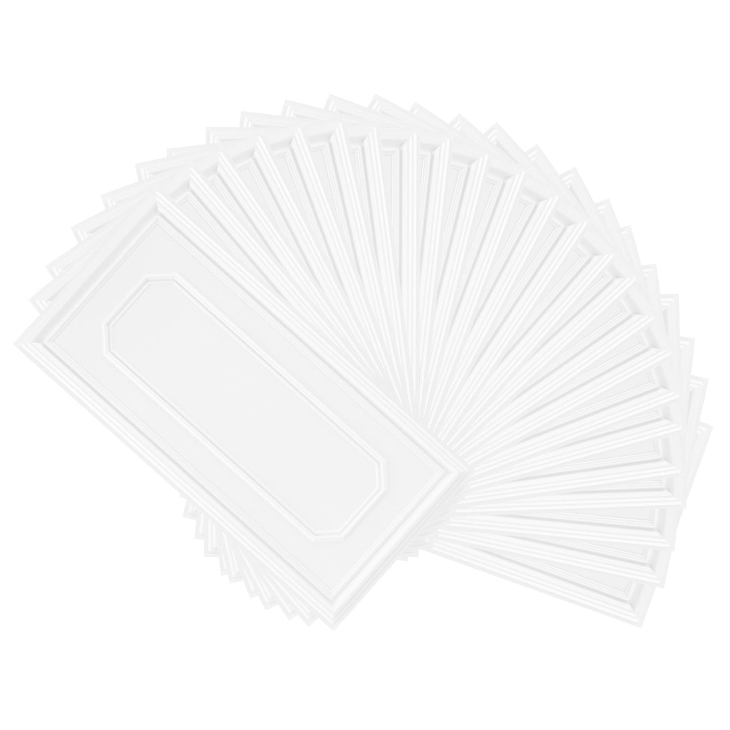 24 Pieces Ceiling Tiles Decorative PVC Ceiling Covering Panels