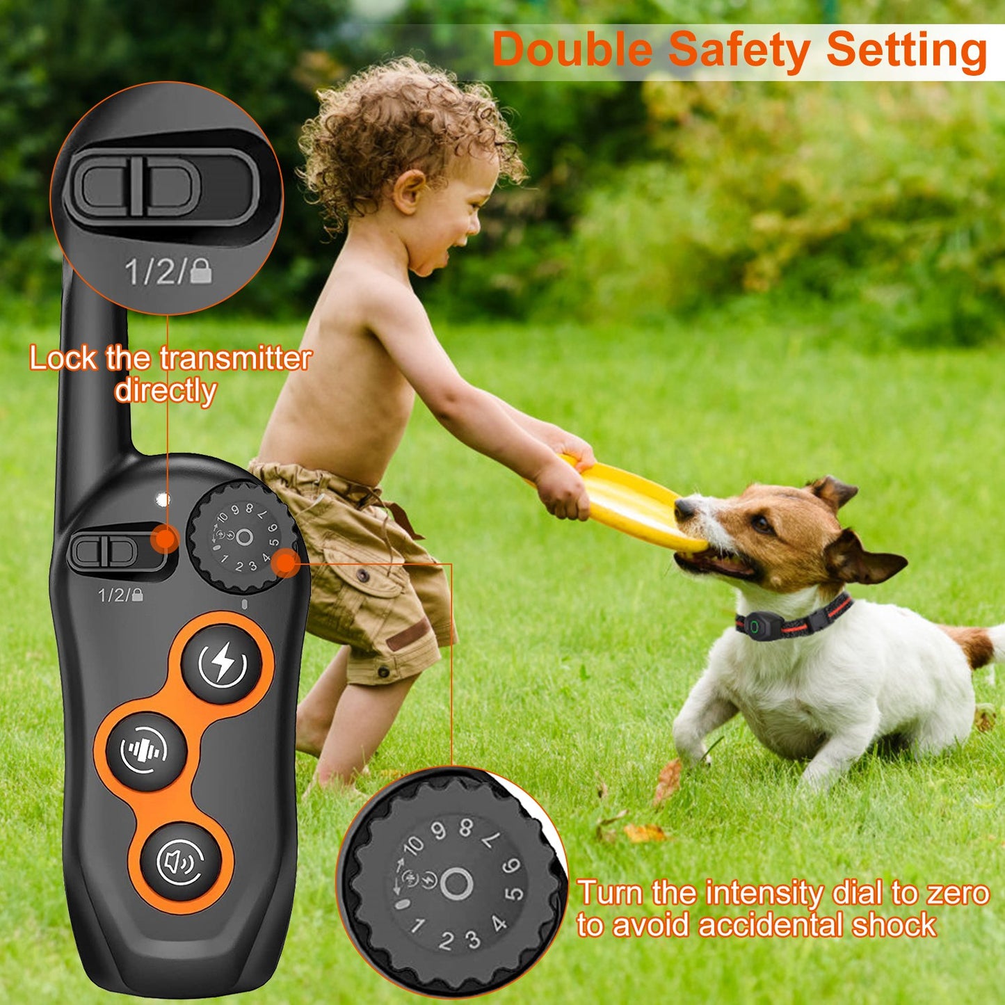 Dog Training Collar with Remote – Waterproof Rechargeable