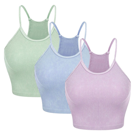 3 Pack Women Crop Top