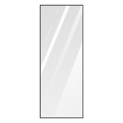 Full Length Mirror 67x25.6in Aluminum Alloy Wall Mirror Free Standing Floor Mirror Hanging Leaning Against Wall for Dressing Bedroom Living Room