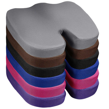 Seat Cushion Coccyx Orthopedic Memory Foam Cushion Tailbone Hip Support Chair Pillow for Office Car Seat