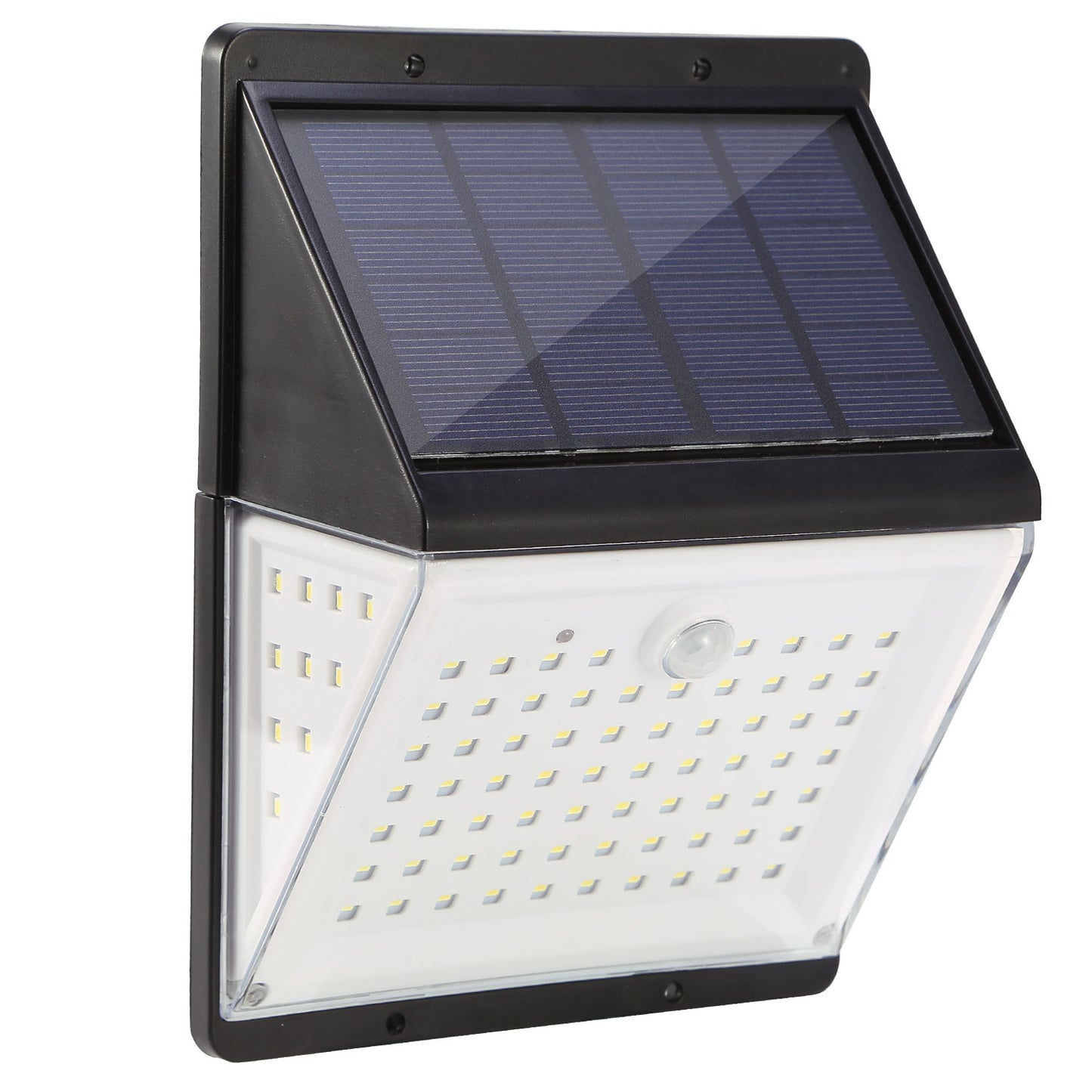 Solar Motion Sensor Wall Light with 88 LEDs and Remote Control