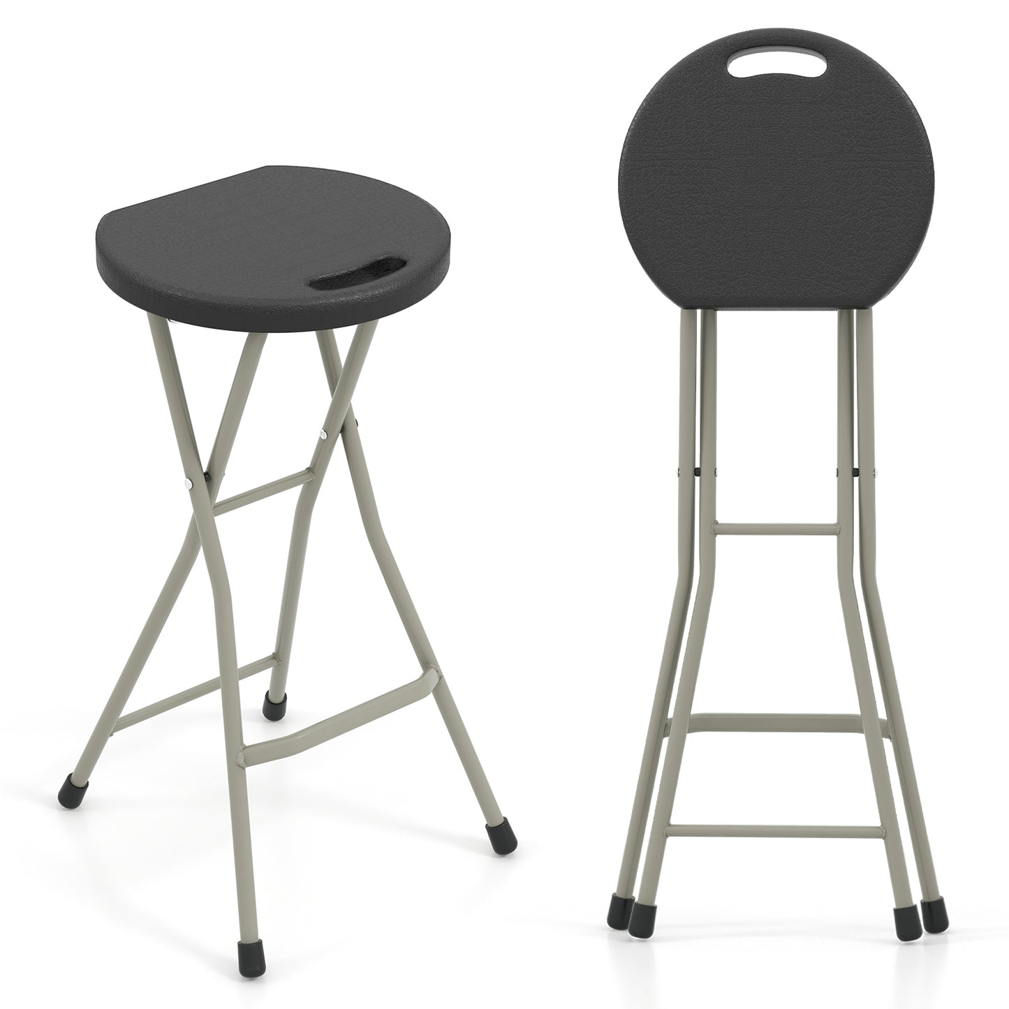 28" Folding Stool with 330 lbs Capacity