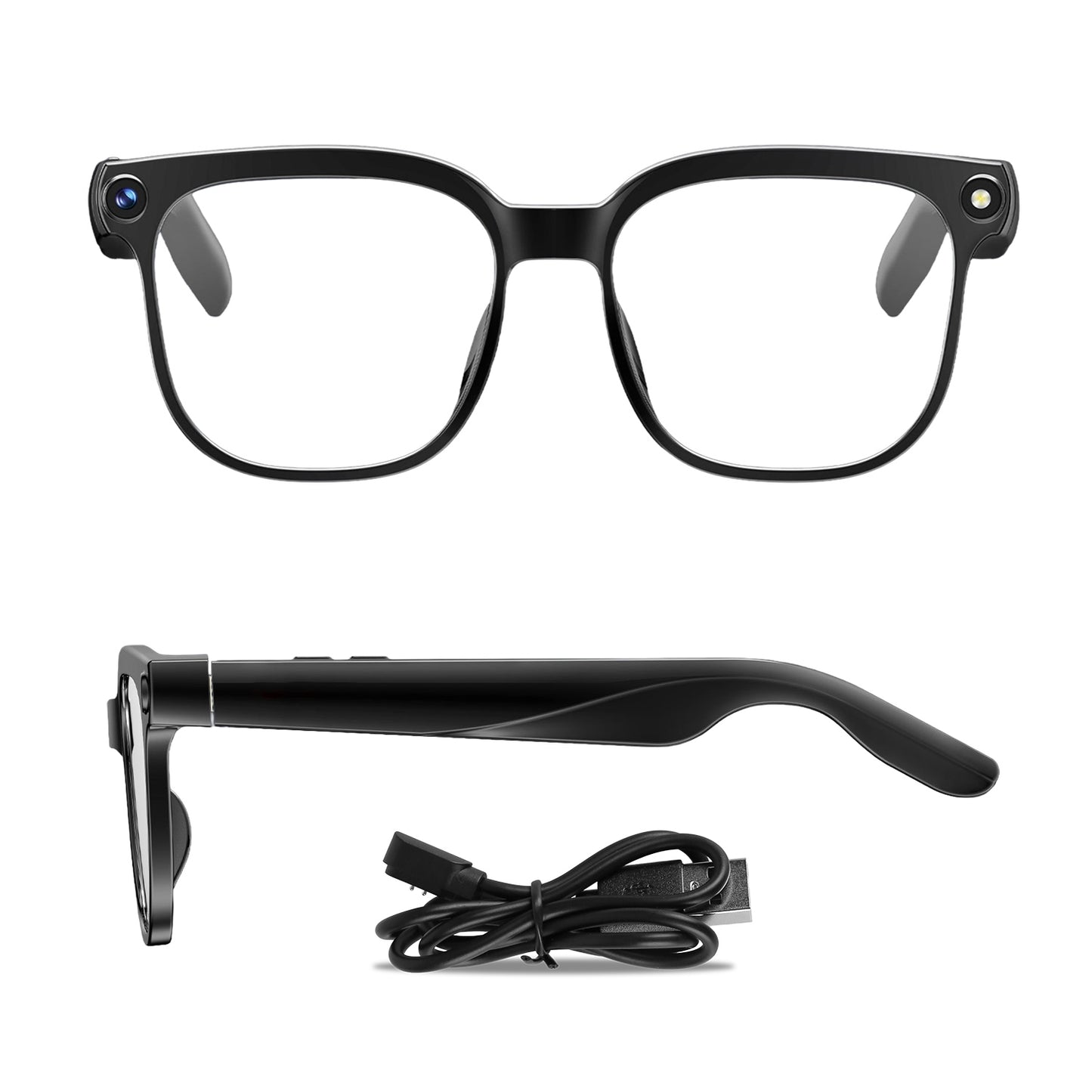 AI Smart Glasses with Camera, Translation & Voice Assistant