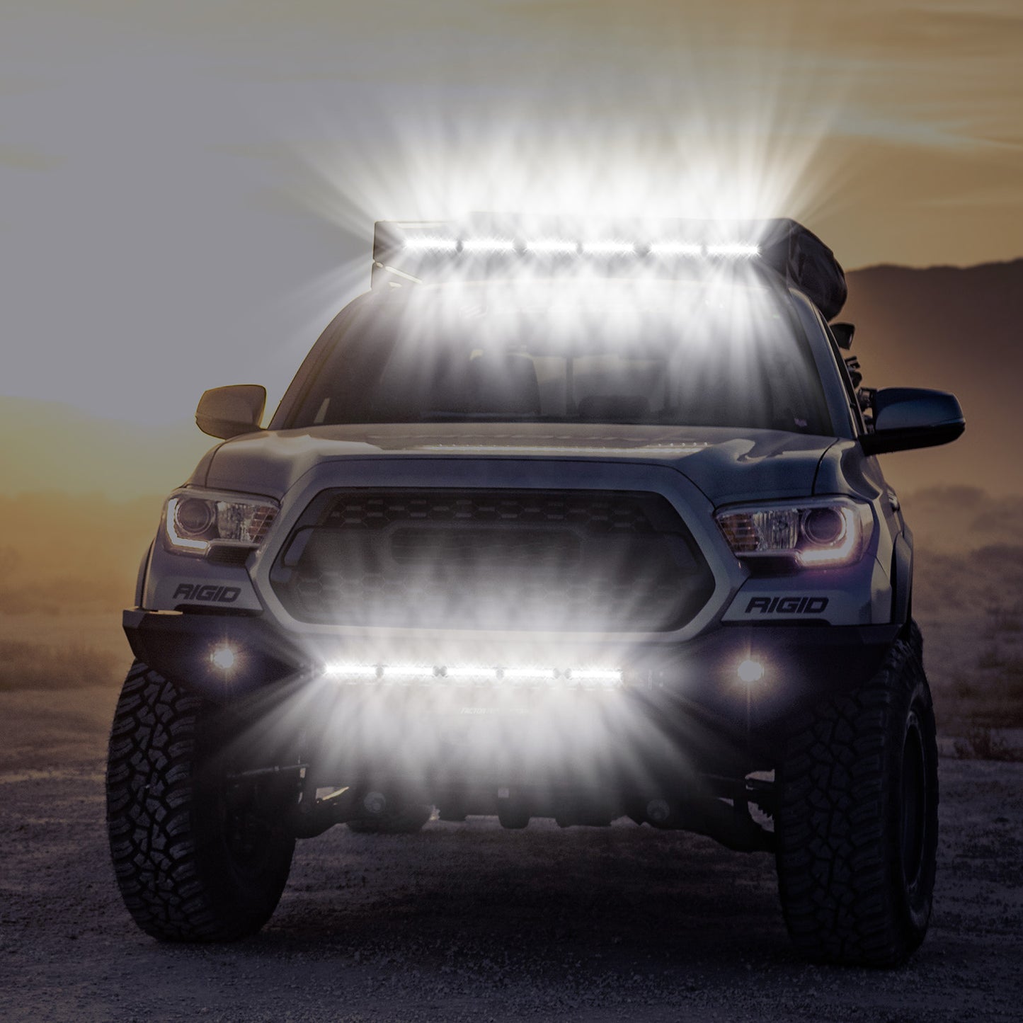 7" LED Light Bar 18W Spot Beam for Offroad Trucks & SUVs