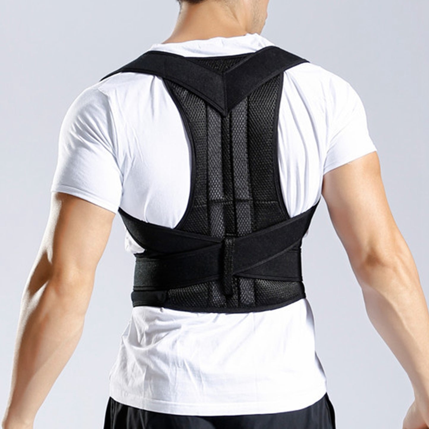 Back Posture Corrector with Lumbar Support Brace