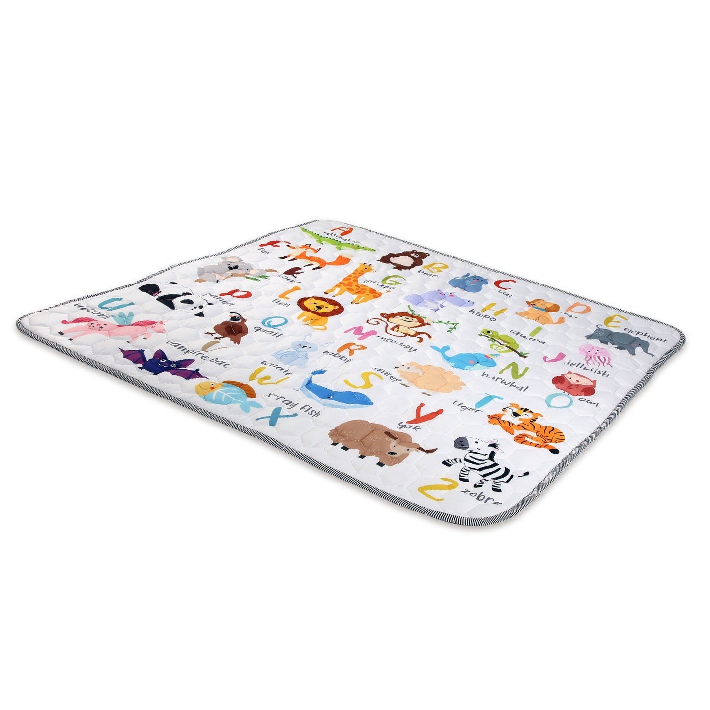 Baby Play Mat 50x50IN Non-Slip Foldable Crawling Mat