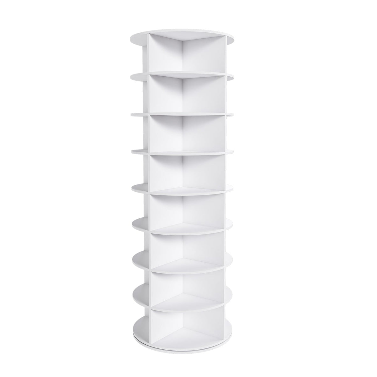 Rotating Shoe Rack Tower, 8-Tier 360° Spinning Organizer
