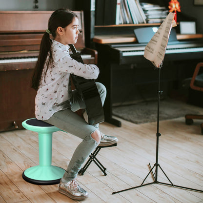 Adjustable Active Learning Wobble Stool with Cushion Seat