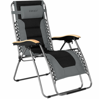 Oversized Zero Gravity Lounge Chair with Adjustable Recline