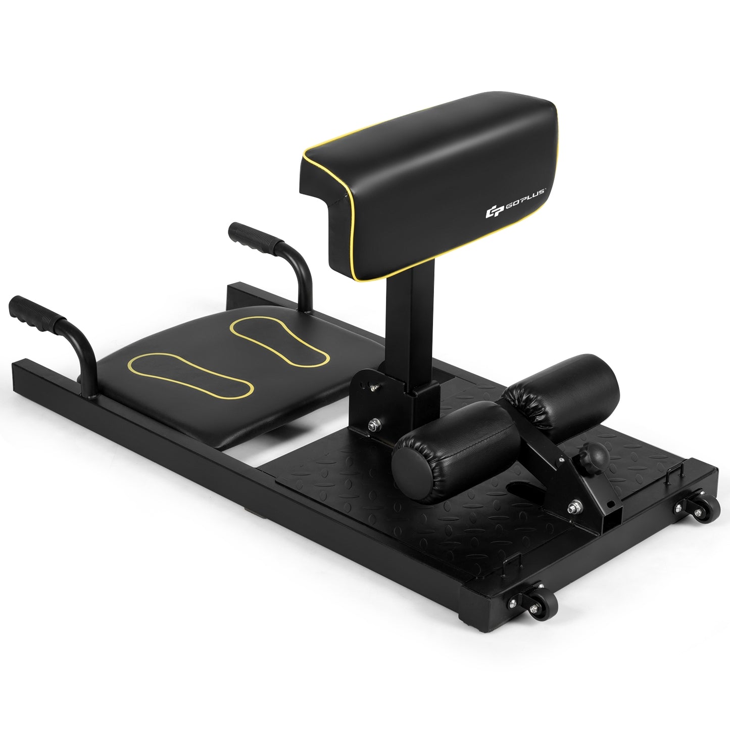 8-in-1 Sissy Squat Machine with Adjustable Height