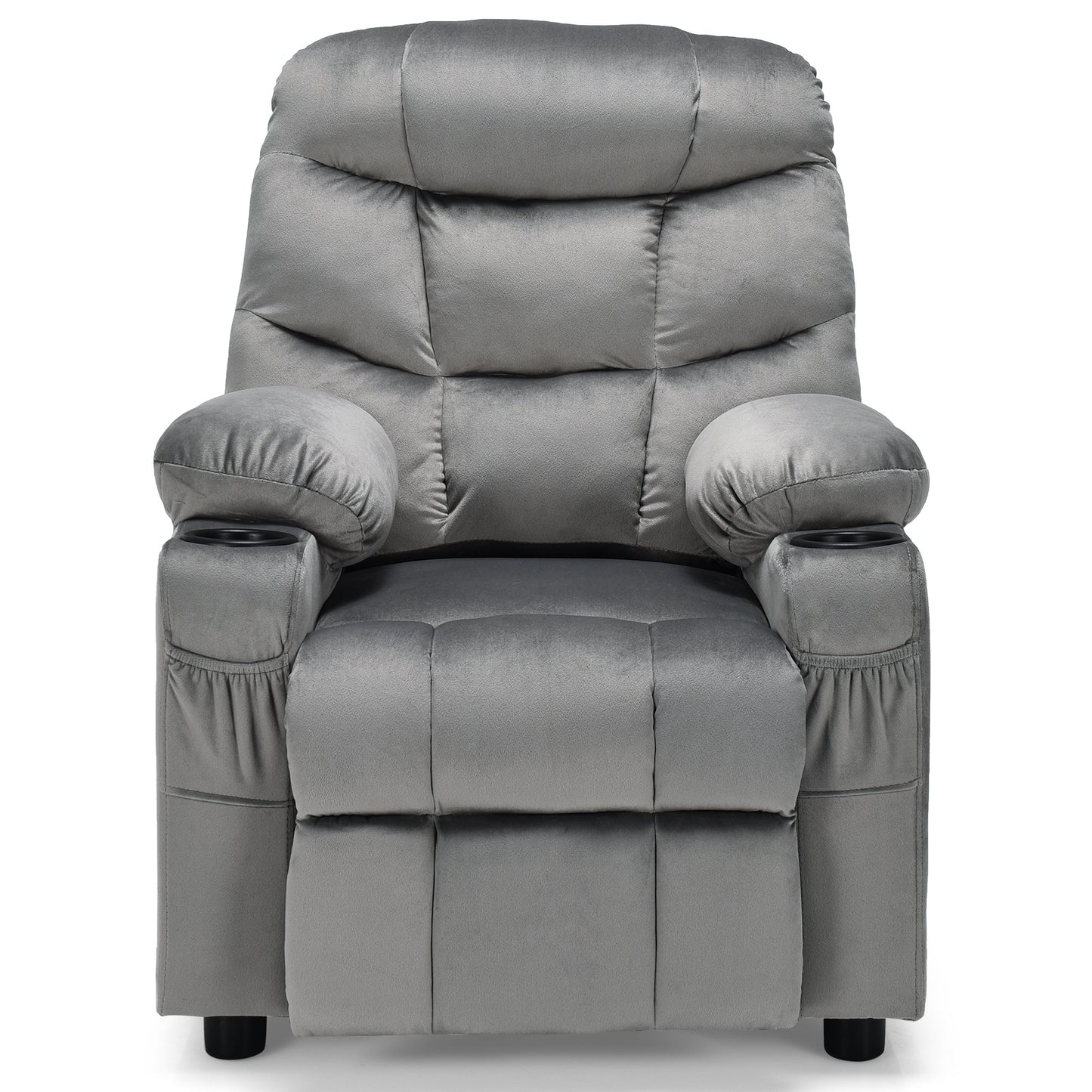 Kids Recliner Chair with Cup Holder and Footrest