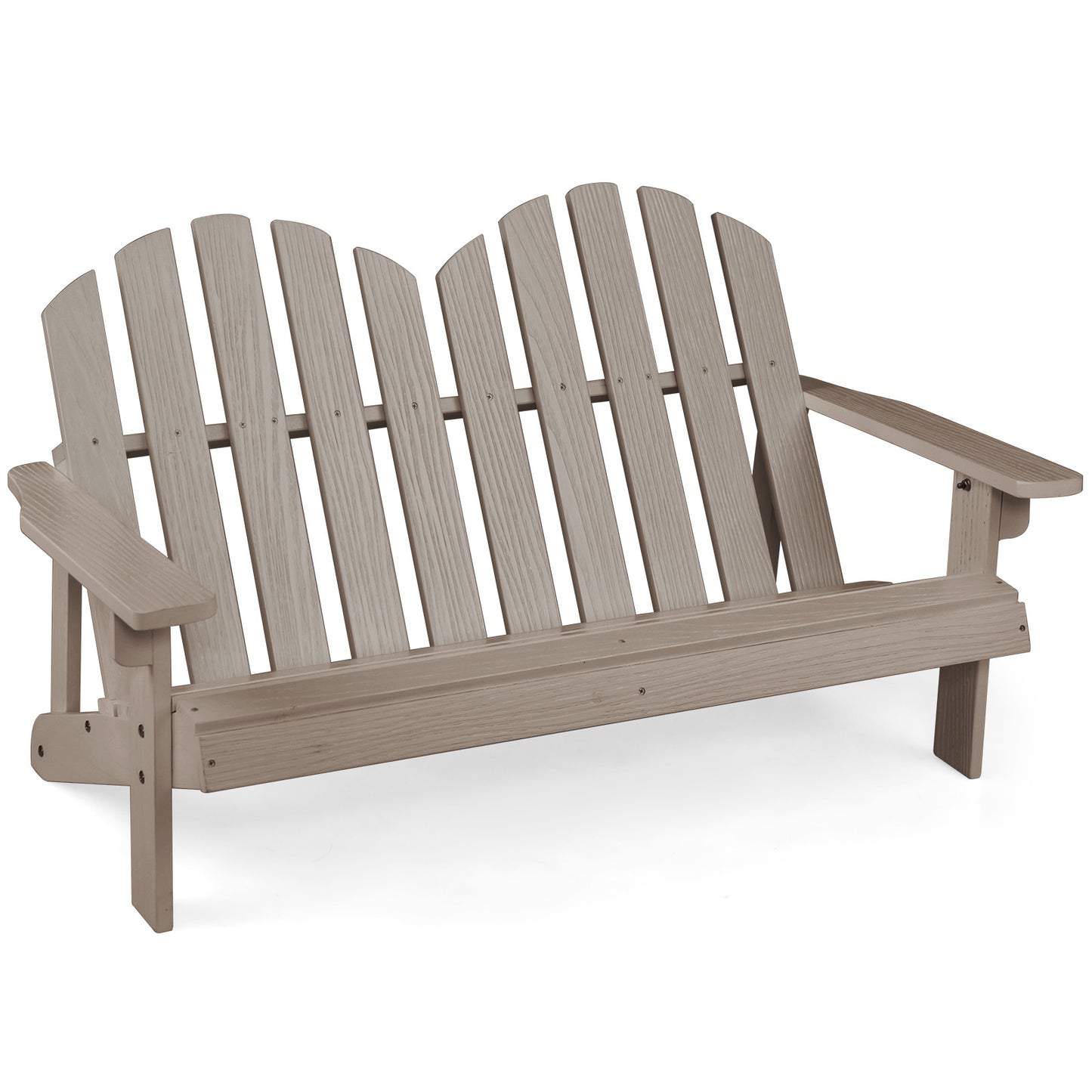 Kids Adirondack Chair for 2 with High Backrest